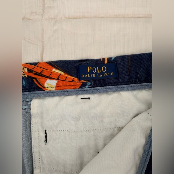 Ralph Lauren Polo Vintage 90’s water sports cotton short preppy classic 32 waist - Picture 9 of 11